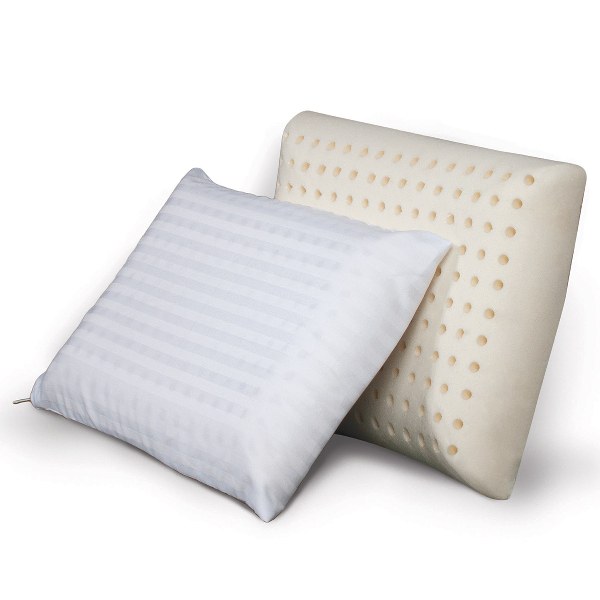 Μαξιλάρι Παιδικό Μαλακό 30x40+6,5εκ. Baby Pillow Latex SBaby (Ύφασμα: Βαμβάκι 100%, Χρώμα: Λευκό, Υλικό: Latex) - SBaby - 5206864068094